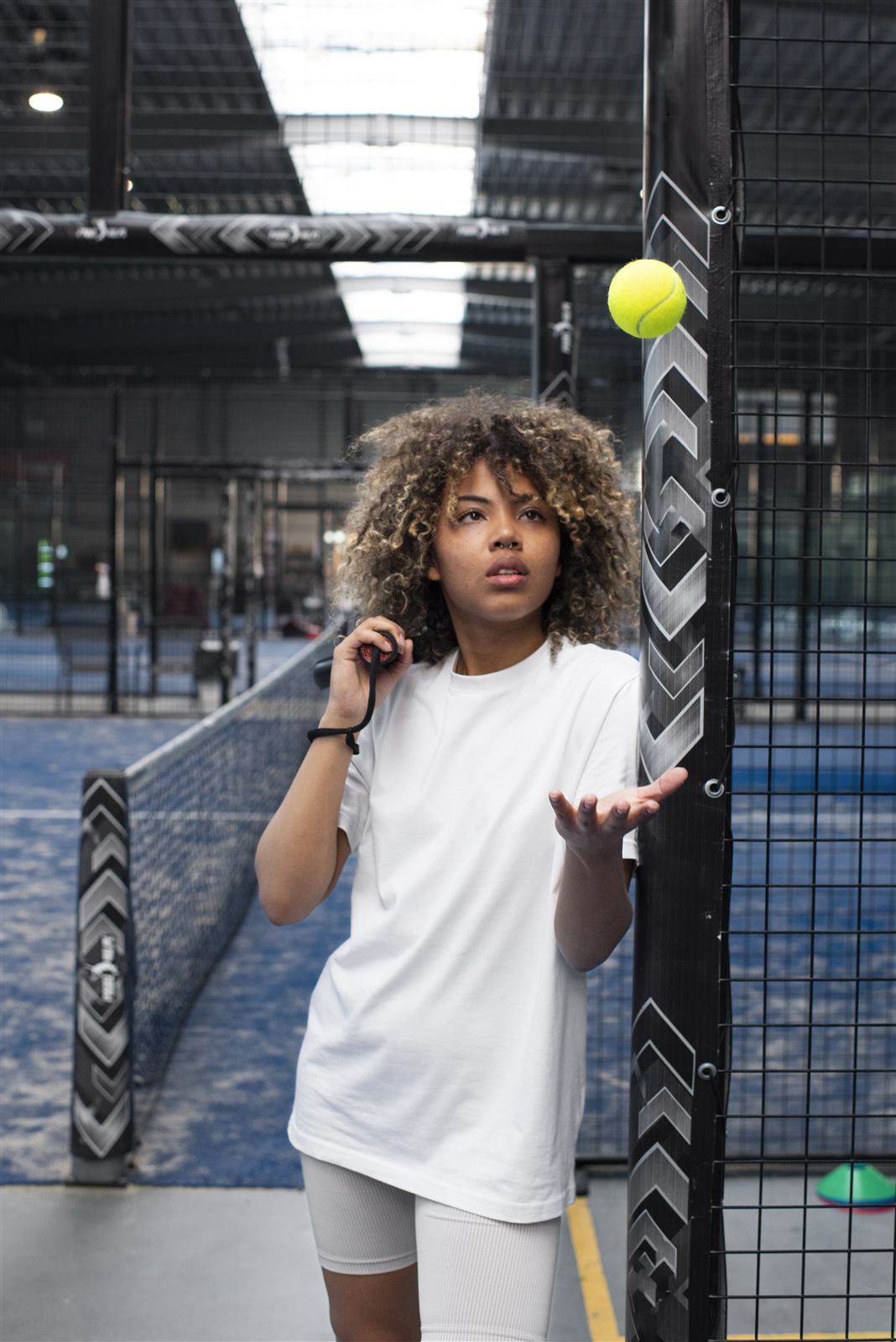Terrain de minipadel du complexe Le Rebond, à Auchel